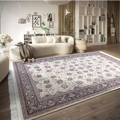 Abbildung von Villeroy &amp; Boch Teppich »Alfred«, rechteckig, 7 mm Höhe, Orientalisch, Fransen, Wohnzimmer, Schlafzimmer, Klassisch, Kurzflor