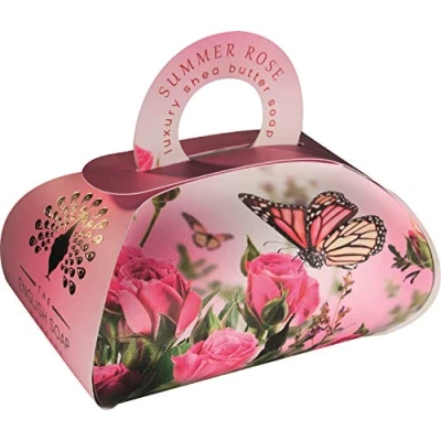 Abbildung von The English Soap Company, Large Gift Bag Bath Soap, Summer Rose, 260g