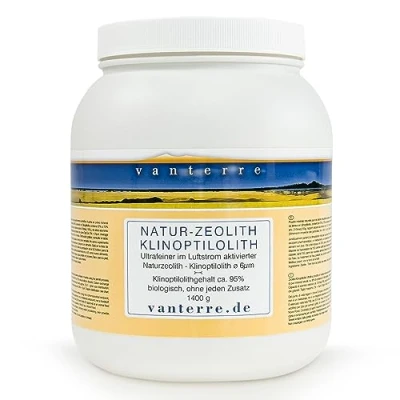 Abbildung von vanterre 1400g ZEOLITH KLINOPTILOLITH ø 6µm Im Luftstrom vermahlen und aktiviert