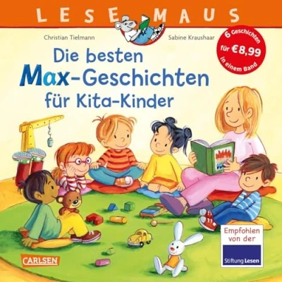 Abbildung von LESEMAUS Sonderbände: Die besten MAX Geschichten für Kita Kinder: 6 in 1 Band Kinder ab 3 Jahre