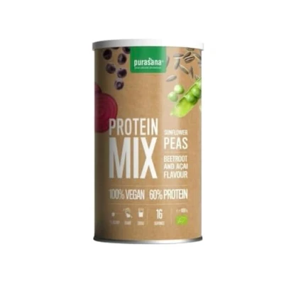 Abbildung von Veganer Bio Proteinshake Kürbis Sonnenblume Hanf Schoko