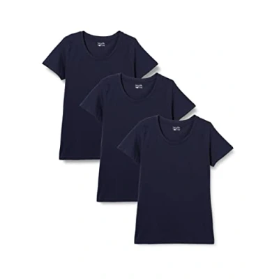 Abbildung von berydale Damen T Shirt mit Rundhalsausschnitt aus 100% Baumwolle im Multipack
