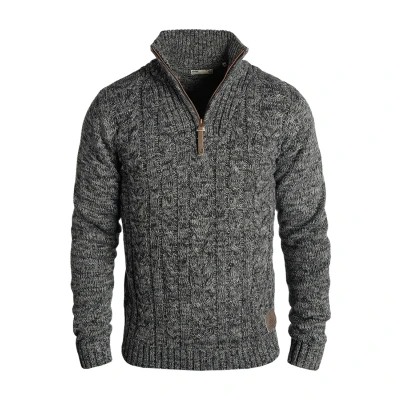 Abbildung von Solid Sdpankraz Strickpullover, Herren, Größe: Large, Black