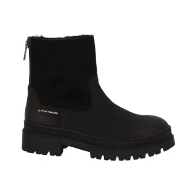Abbildung von Tom Tailor Damen 4294906 Stiefelette, Black, 40 EU