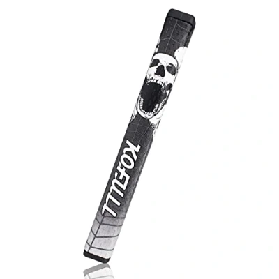 Abbildung von Kofull Golf Griff Griffe Skull &amp; Spider Pistole GTR 2.0 Putter 1PCS Schwarz