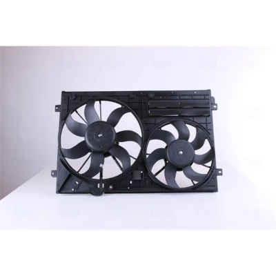 Abbildung von NISSENS 85644 Lüfter 363 12 252 mit integriertem Regler VOLKSWAGEN: Golf 5, Touran I, Eos, SKODA: Octavia II Hatchback, Yeti, 2 Combi