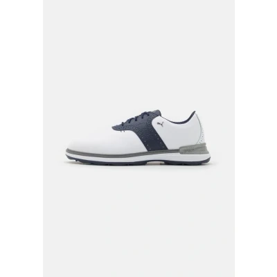 Abbildung von Puma Golf Avant Golfschuh, Herren, Größe: 39, White/deep navy/speed blue Schuhe