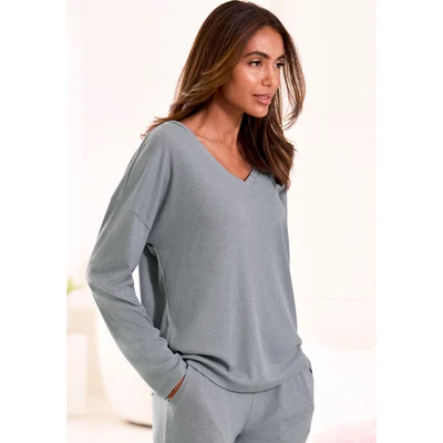 Abbildung von Vivance Dreams Langarmshirt, in weicher Rippqualität
