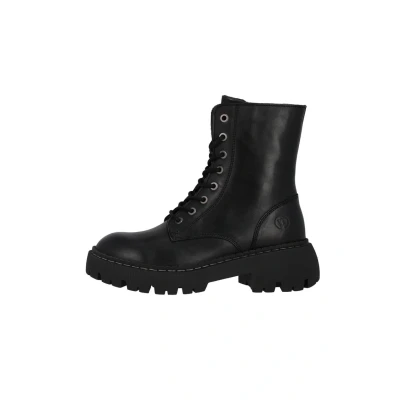 Abbildung von Palado Stiefeletten Damen Thryne gefertigt aus edlem Rindsleder Made in Portugal leicht gefüttert für angenehmen Komfort robuste TPR Sohle sicheren Halt Schwarz UK7 EU40