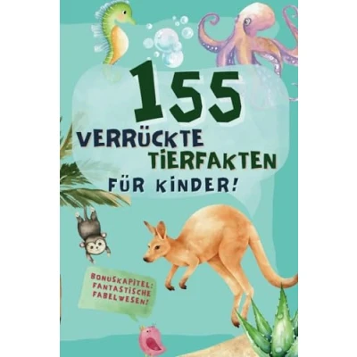 Abbildung von 155 verrückte Tierfakten für Kinder: Lustiges, Skurriles und Wissenswertes aus der fabelhaften Welt Tiere