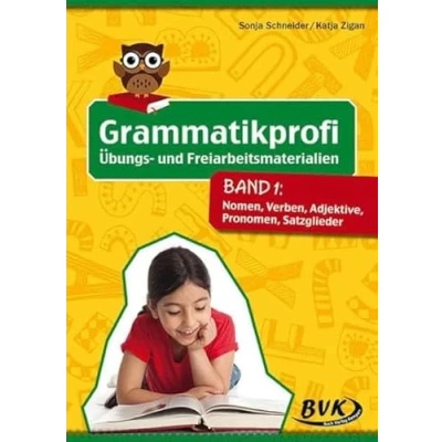 Abbildung von Grammatikprofi: Übungs und Freiarbeitsmaterialien Band 1: Nomen, Verben, Adjektive, Pronomen, Satzglieder Deutsch 3. 6. Klasse