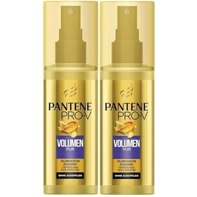 Abbildung von Pantene Pro V Volumen Pur Booster Leave On Spray Für Feines Haar, Ohne Ausspülen, Doppelpack (2 x 150ml)