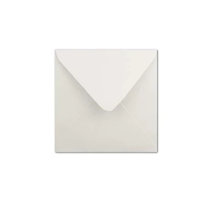 Abbildung von Briefumschläge quadratisch Farbe: Weiss I 20 Stück 160x160 mm 90g/m² Nassklebung