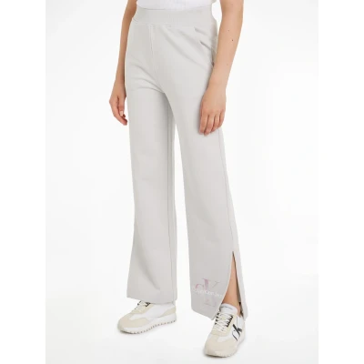 Abbildung von Calvin Klein Jeans Damen Jogginghose Diffused Monologo Jog Pant Sweatpants, Grau (Lunar Rock), L
