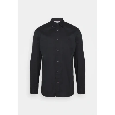 Abbildung von Tommy Hilfiger CORE FLEX Regular FIT Hemd, Herren, Größe: XS, Black
