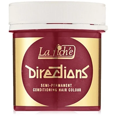 Abbildung von La Riché Directions Riche Unisex Semi Permanent Haarfarbe, poppy rot, 88 milliliter