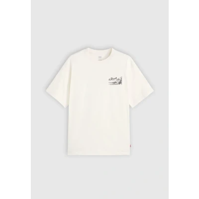 Abbildung von Levi&#039;s Vintage FIT Graphic TEE Tshirt print, Herren, Größe: XXL, Egret