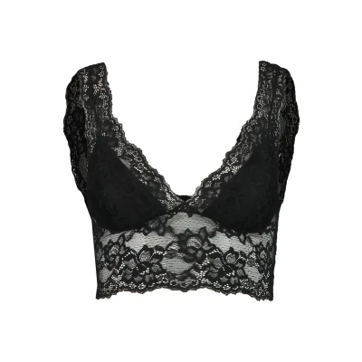 Abbildung von PIECES Damen Pclina Lace Bra Top Noos, Schwarz, S