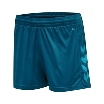 Abbildung von Hummel Hmlcore XK POLY kurze Sporthose, Damen, Größe: 44, Blue coral