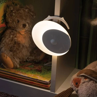 Abbildung von Paulmann 92492 LED Mobiles Nachtlicht Viby rund 0,7 Watt mit Bewegungsmelder Weiß Kunststoff 3000 K Warmweiß
