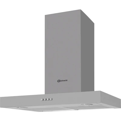 Abbildung von Bauknecht DBHBS 64 LM X Dunstabzugshaube Wandesse / 60cm Für Abluft und Umluftbetrieb geeignet/Edelstahl Kamin 77 kWh/LED 3 Leistungsstufen/Energieeffizienzklasse C