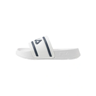 Abbildung von Fila Morro BAY Unisex Pantolette flach für Kinder, Größe: 37, White Hochwertiges lederimitat
