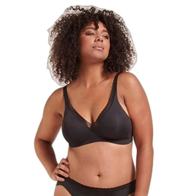 Abbildung von Sloggi Adapt Twist Tshirt BH, Damen, Größe: 90B/C, Black