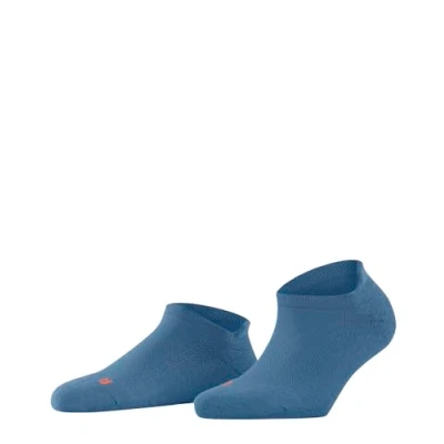 Abbildung von FALKE Damen Sneakersocken Cool Kick Sneaker W SN weich atmungsaktiv schnelltrocknend kurz einfarbig 1 Paar, Blau (Nautical 6531), 37 38