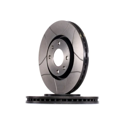 Abbildung von BREMBO MAX LINE 09.9619.75 Bremsscheibe 283 26 4 innenbelüftet, geschlitzt beschichtet mit Schrauben PEUGEOT: 308 I SW, 2008 Estate, 5008
