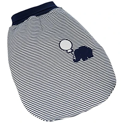 Abbildung von Schnizler Unisex Kinder 800716 Strampelsack Interlock Elefant, 11 Marine, Einheitsgröße