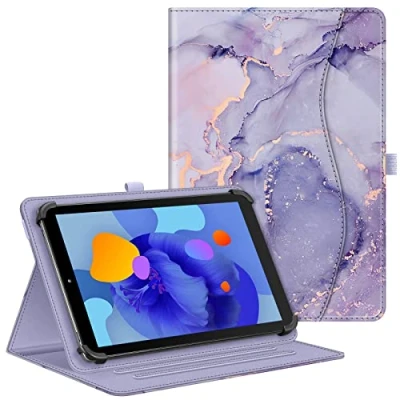 Abbildung von Fintie Tablet Universal Hülle für Blackview Tab60 WiFi 10 Zoll/Tab 70/Tab 80 10&quot;, SGIN/HotLight/DOOGEE/Fullant 10.1 Zoll, Multi Winkel 9 11 Zoll Tablet, Lila