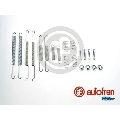 Abbildung von AUTOFREN SEINSA D3918A Zubehörsatz, Bremsbacken Hinterachse VOLKSWAGEN: GOLF 2, 3, 3 Variant, AUDI: 80 B4 Saloon
