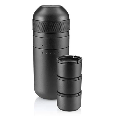 Abbildung von WACACO Minipresso Kit, Zubehör für GR, Größerer Wassertank mit 3 Filterkörben, Lungo Espresso