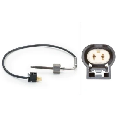 Abbildung von HELLA 6PT 014 494 011 Sensor, Abgastemperatur MERCEDES BENZ: S Class Saloon, ML Class, E Saloon
