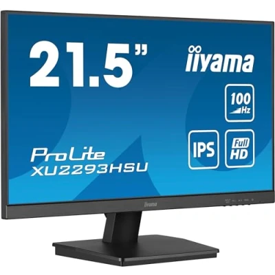 Abbildung von iiyama Prolite XU2293HSU B7 54,5cm 21,5&quot; IPS LED Monitor Full HD 100Hz HDMI DP USB2.0 Adaptive Sync schwarz