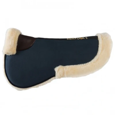 Abbildung von Kentucky Sattelunterleger Halfpad Sheepskin Absorb Navy