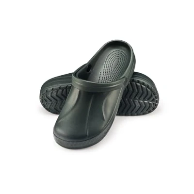Abbildung von ESTRO Gartenschuhe Herren Clogs Gummi Gartenclogs Männer Hausschuhe Leicht Garten F06 (41, Dunkelgrün)