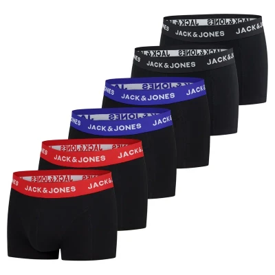 Abbildung von Jack &amp; Jones 6 PACK Panties, Herren, Größe: Medium, Red