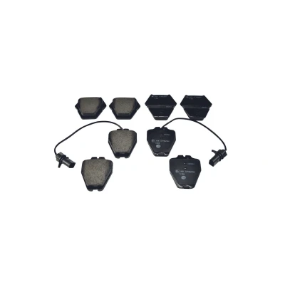 Abbildung von HELLA 8DB 355 009 031 Bremsbelagsatz mit integriertem Verschleißwarnkontakt AUDI: A4 B5 Saloon, Avant, A6 C5 Avant