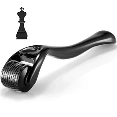 Abbildung von Bartroller 0.5mm, Dermaroller, Bartwuchs, Micro needle Roller zur Haut und Haarpflege Für Mann &amp; Frau