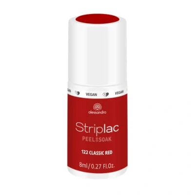 Abbildung von Alessandro Striplac Peel Or Soak 122 Classic Red 8 ml