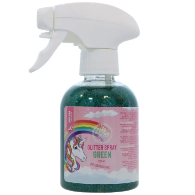 Abbildung von Lucky Horse Glitzerspray Unicorn Türkis 250 ml