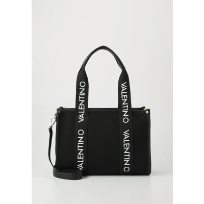 Abbildung von Valentino Bags Candle Shopping Bag, Damen, Größe: One Size, Nero