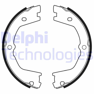 Abbildung von DELPHI LS2178 Handbremsbeläge