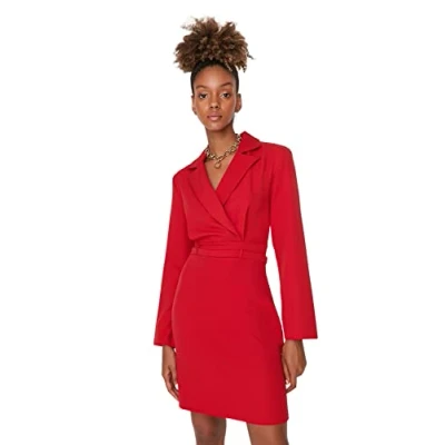 Abbildung von Trendyol Cocktailkleid/festliches Kleid, Damen, Größe: 34, Red