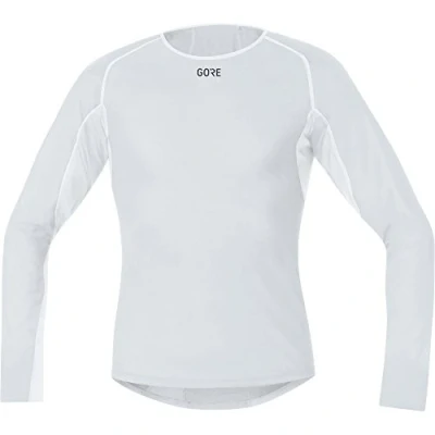 Abbildung von GORE WEAR Herren Windstopper Baselayer Thermo Shirt Langarm, Light Grey/White, XL EU