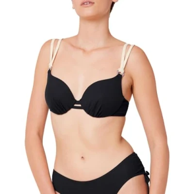 Abbildung von Triumph Damen Summer Glow WP 01 sd Bikini top, SCHWARZ, 44D