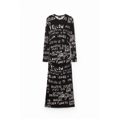 Abbildung von Desigual Hesian Freizeitkleid, Damen, Größe: XS, Black