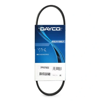 Abbildung von DAYCO 3PK576EE Keilrippenriemen 576,0 3 PEUGEOT: 208 I Hatchback, 5008 I, 3008 CITROËN: C4 Grand Picasso 2, C3 II, II Hatchback kfzteile, mister