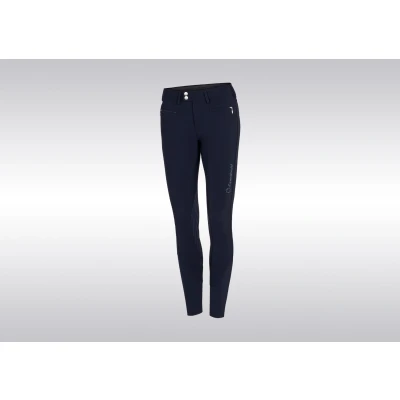 Abbildung von Samshield Adele Reithose mit Knieschutz Marineblau